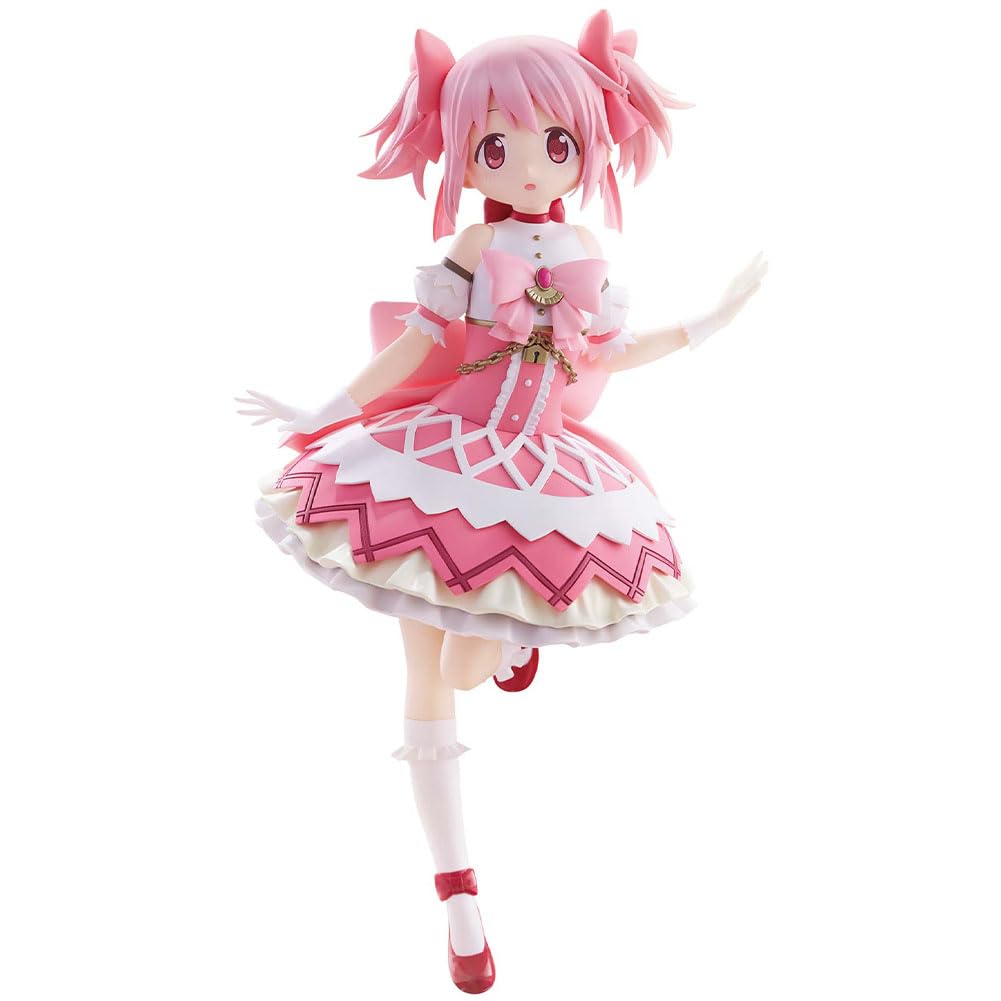 Zhongkaihua Kaname Madoka - Figura de uniforme de batalla de pie, colección de PVC | Figuras de acción de anime Girl, estatua de PVC hecha a mano, adornos para regalos