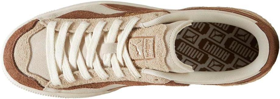 PUMA Mens Suede Trippy Lace Up Sneakers Shoes Casual - Brown, White