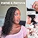 Afro Kinky Curly Human Crochet Hair Extensions Pre-Sparated Multi-Textured Kinky Curly Feather Crochet Human Twist Braiding Hair For Black Women (120 Gram, 18 Inch)