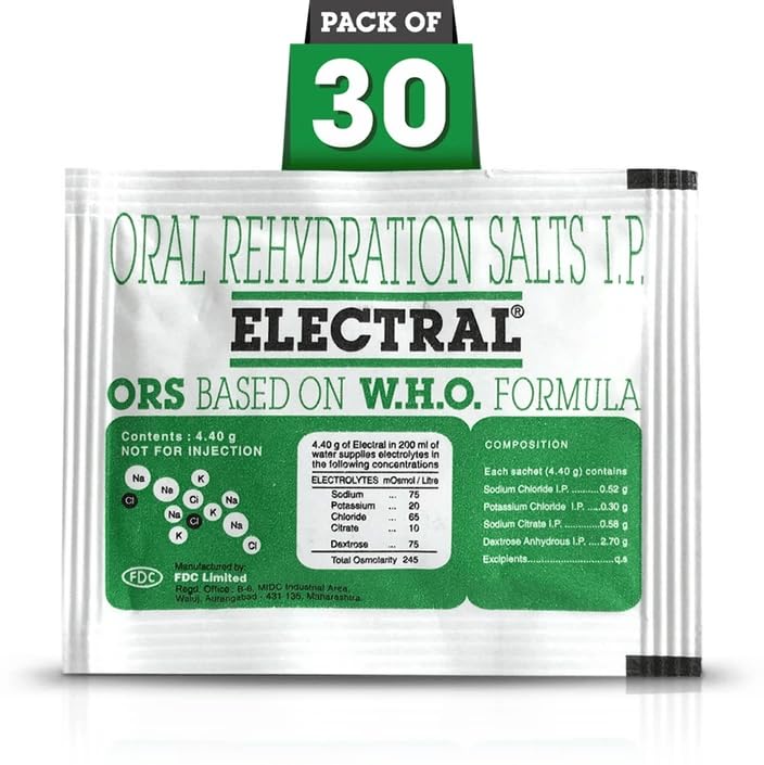 Image of Electral - Pack of 30x4.40g Oral Rehydration Powder