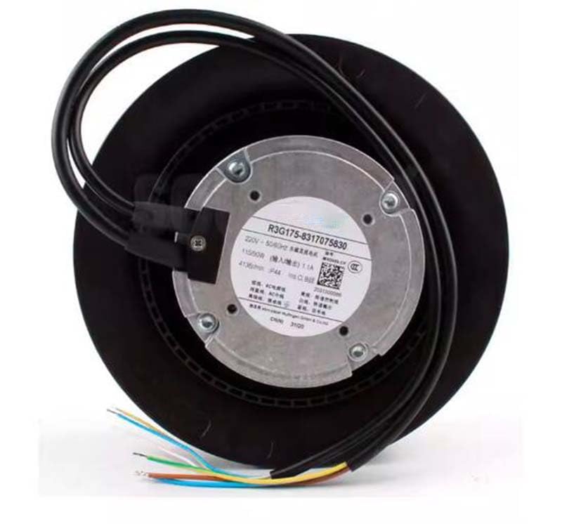 Ventilateur centrifuge R3G175-8317075830 extracteur de chaleur pour armoire AC