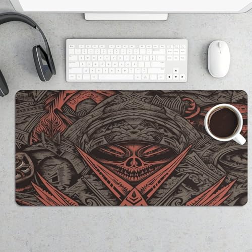 Pad Mouse de Escritorio Impermeable Estilo Horror 60x30 cm miniatura 5