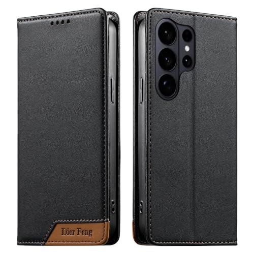 Étui Galaxy A25 5G rabat magnétique protection intégrale antichoc noir