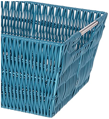 Image of Whitmor Rattique Storage Baskets - Berry Blue - (3 Piece Set)