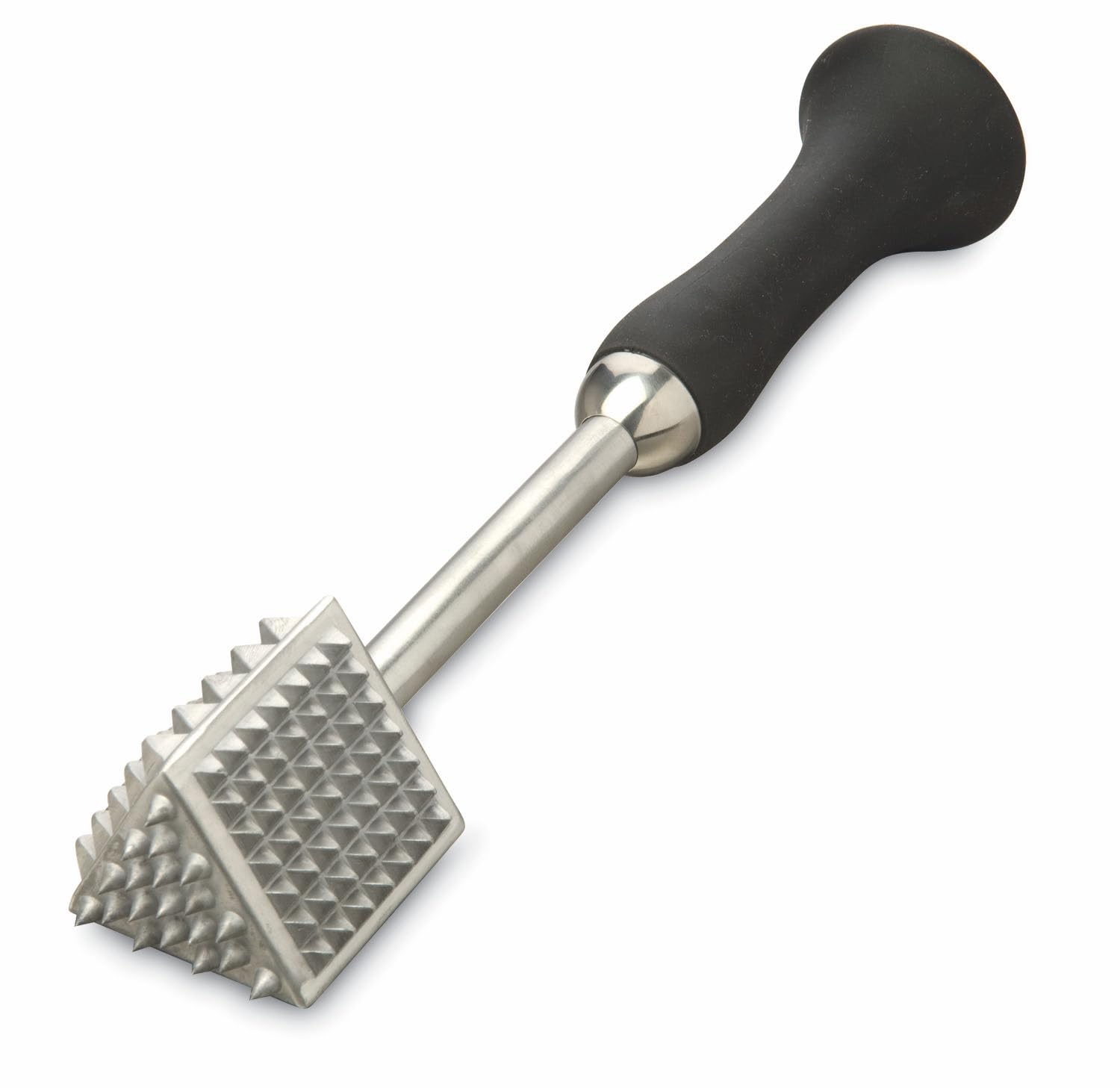 Amco Houseworks 4-in-1 Metal Meat Tenderiser Mallet, 23 cm (9")