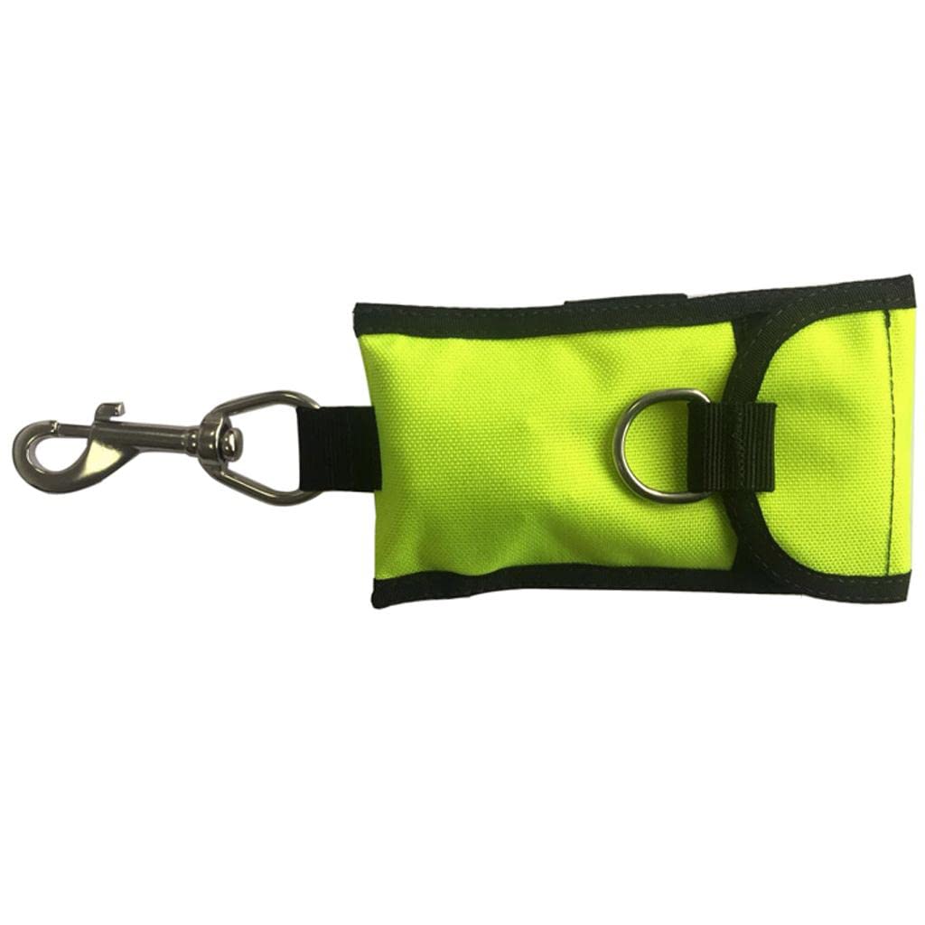 Colcolo Scuba Tauchen Einzelne Riffhaken Gurtband Clip & Aufbewahrungstasche