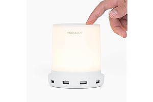 Macally Small Touch Lamps for Nightstand: Elevate Your Bedtime Routine