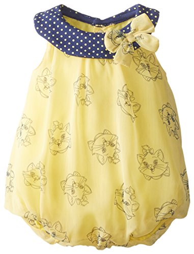 Image of Disney Baby Girls' Marie Cat Romper with Bow