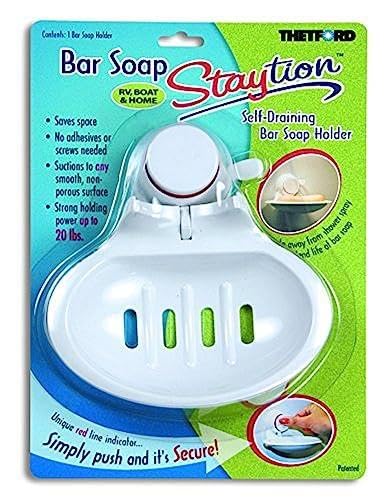 Thetford Staytion Bar Soap Suction Holder for RV - Marine - Home use - Thetford - 36668 #1