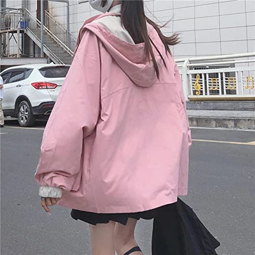 Kawaii Clothes for Teen Girls Kawaii Fall Jacket Cute Hoodies Zip up Girls' Outerwear Jackets Coats4