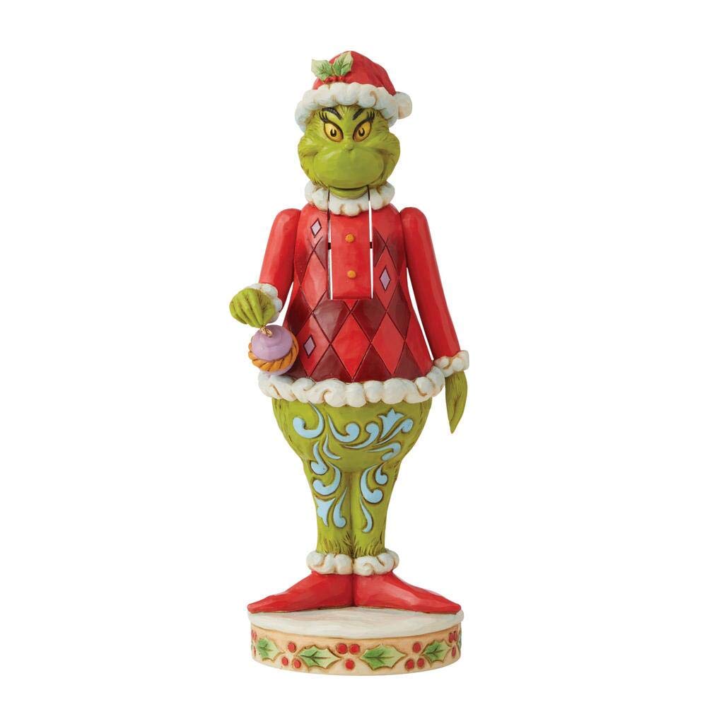 Enesco Jim Shore Dr. Seuss The Grinch Nutcracker Figurine, 9.37 Inch, Multicolor