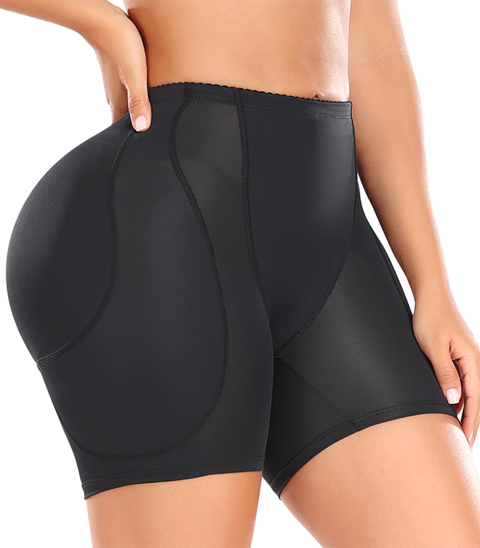 Shorts Sagomati Mutande Contenitive Belle Natiche Culo Finto Corpo Perfetto Pantaloncini Cuscino Rimovibile