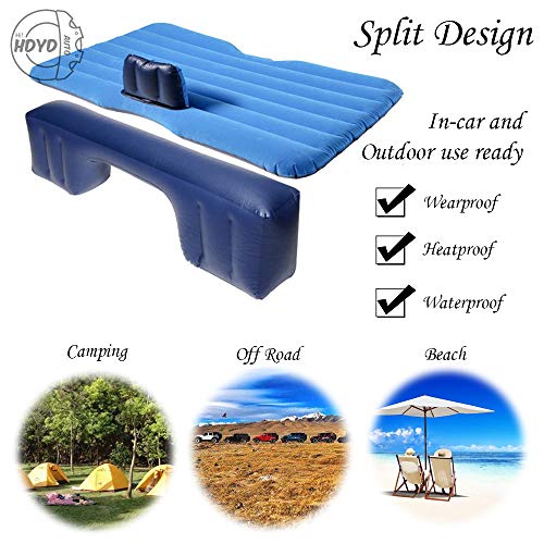 Colchão de ar para assento traseiro How Do You Do Carro Cama inflável Viagem Portátil Universal SUV