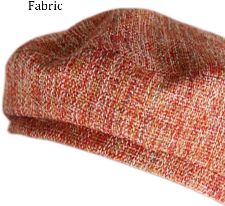 Red Artistic Retro Painter's Hat Versatile British Beret for Ladies