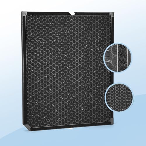 Image of AD3500 Air Purifier Filters Replacement Set Compatible with AD3000 AD3500 AD3500i AD3000M AD3000Pro Plastic Frame 10Pack Replacement Filters Accessories