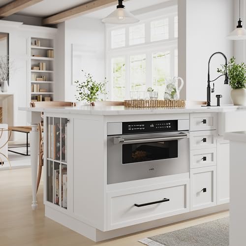 Image of KoolMore 30 in. Microwave Drawer, 1.2 cu. ft. Capacity in Stainless-Steel (KM-MD30-SS)