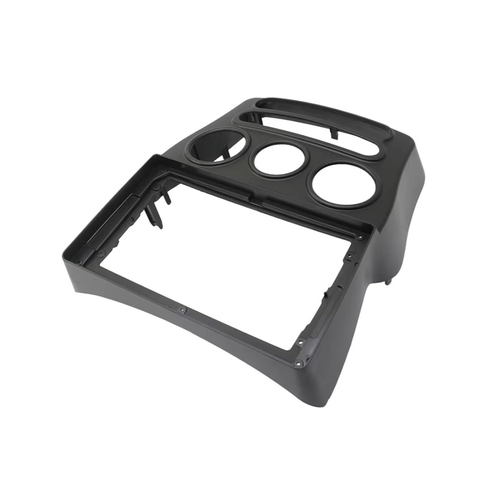 Panel Embellecedor Radio Placa Frontal Audio para Fascia para Chery QQ 2013-2017 9 Pantalla Grande Reproductor 2Din Kit Panel Estéreo Marco Radio para Coche
