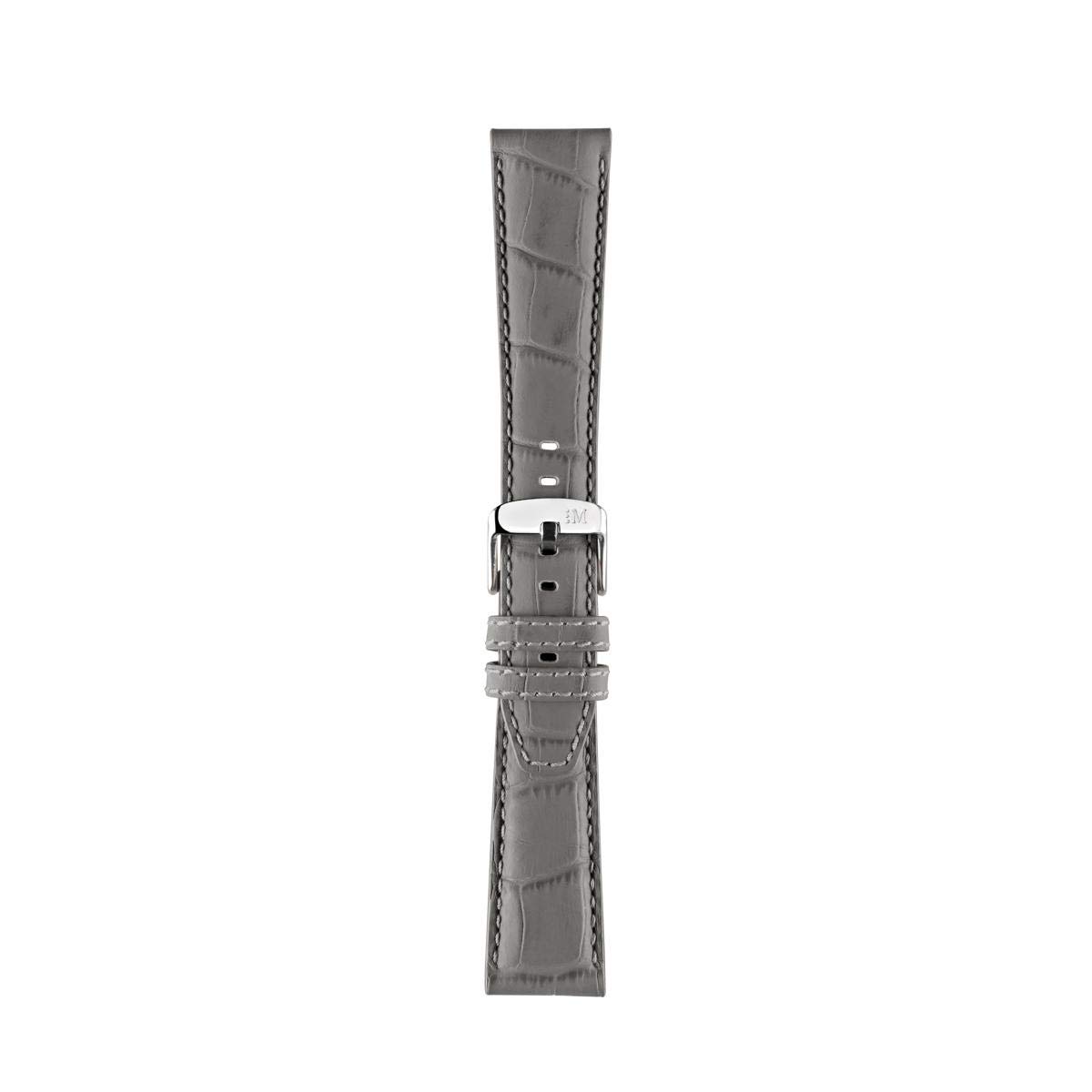 Morellato Unisex Bracelet De Montre Collection Sport, Mod. Soccer, En Cuir De Veau Véritable - Façon Alligator - A01x4497b44