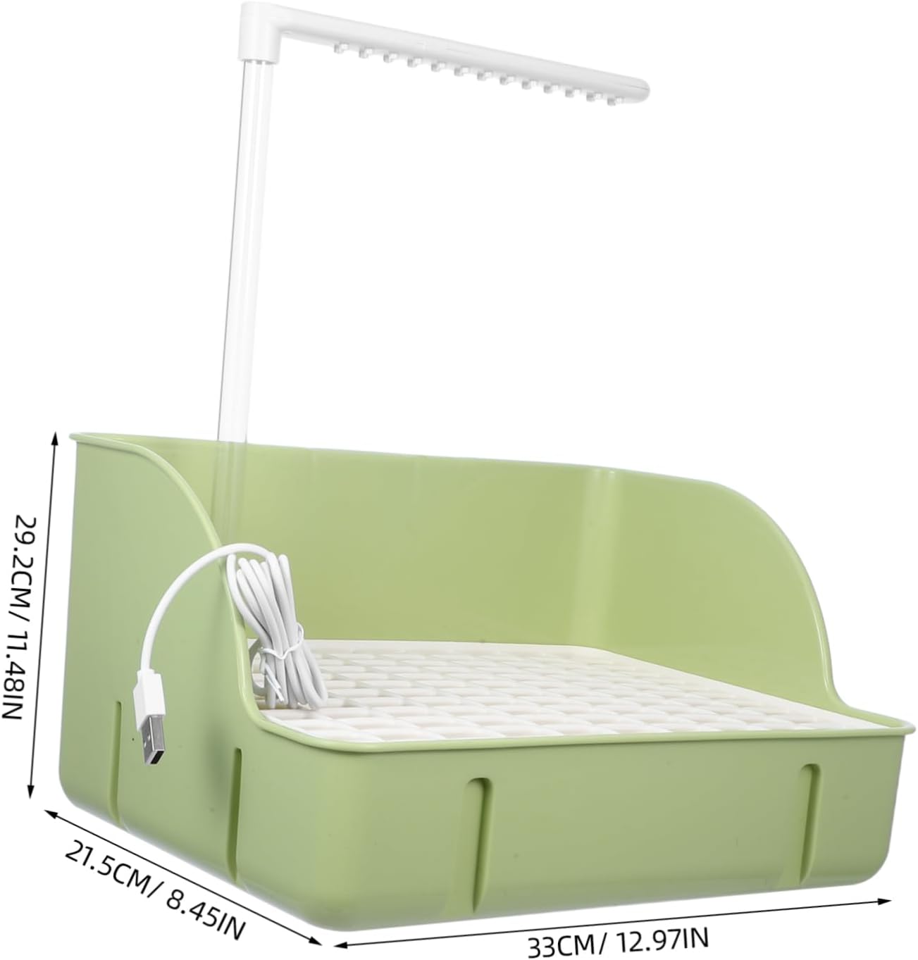 Parrot Bathing Tub Automatic Bird Bath Pet Bathtub Shower Tub Parrot Automatic Bathtub Outdoor