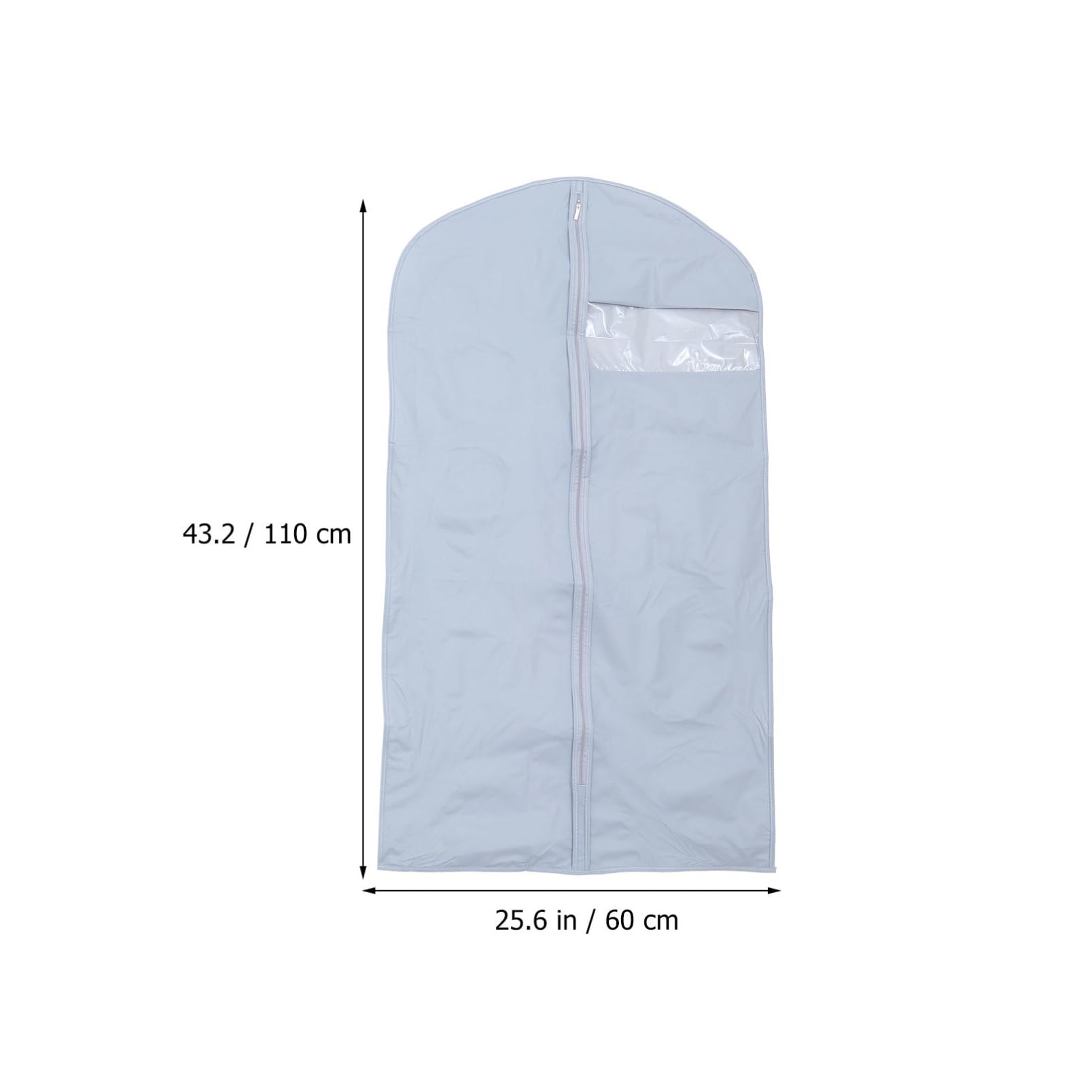 5 Piezas bolsa de polvo translúcida bolsas de ropa bolsa de almacenamiento de ropa storage bags Cubierta antipolvo para trajes de negocios bolsa de abrigo a prueba de polvo sofá