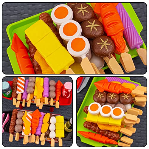 Baby Pretend Play Kitchen Kinderspielzeug,Kinder Spielküche Zubehör Simulation Barbecue Kochgeschirr Pädagogisches… – Bild 7