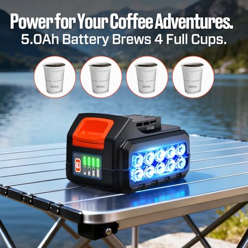 SENIX Portable Coffee Maker 5000mAh