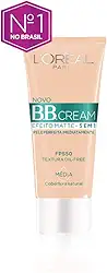 L'Oréal Paris Base Bb Cream Efeito Matte Cor Média Fps 50 30Ml