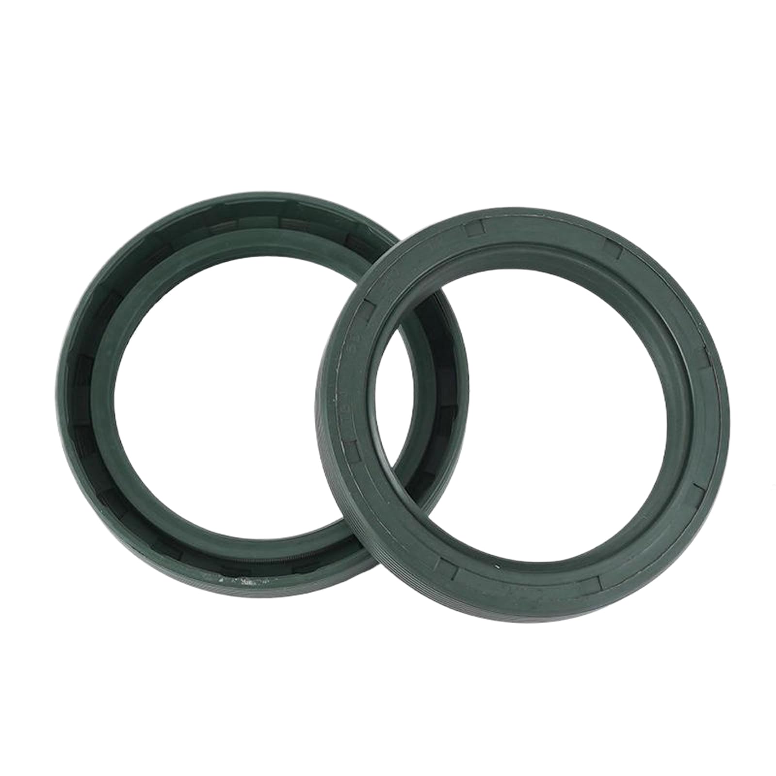 5pcs Dark Green Nitrile Rubber Skeleton Oil Seals, ID 25mm, OD 35mm, Height 7mm