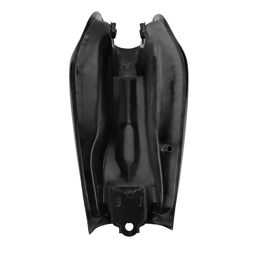 Tanque De Combustible Universal Para Motocicletas, Tanque De Combustible De 9L De Capacidad, Tanque De Combustible Retro Negro Con Interruptor De Cubierta CG125, Paso Estándar Universal
