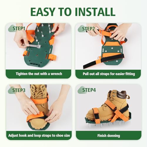 Zapatos aireadores para césped con correas ajustables miniatura 4
