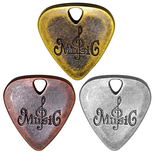 GUODUN Médiator en alliage de zinc pour instruments de musique - Les Beatles, Paul McCartney, John Lennon, RIngo Starr, George Harrison GUODUN Médiator en alliage de zinc pour instruments de musique