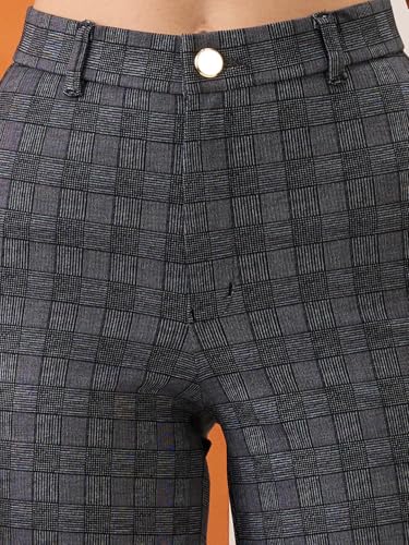 Image of Globus Women Trouser (8909389000958 Grey Checks 30)