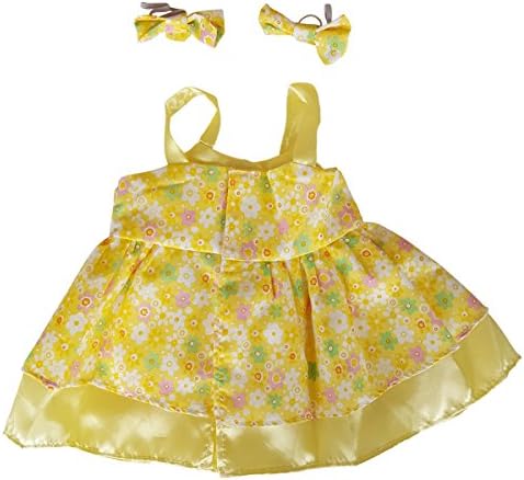 Summer Dress Outfit Teddy Bear Clothes Fits Most 14"-18" Build-a-Bear and Make Your Own Stuffed Animals image 4