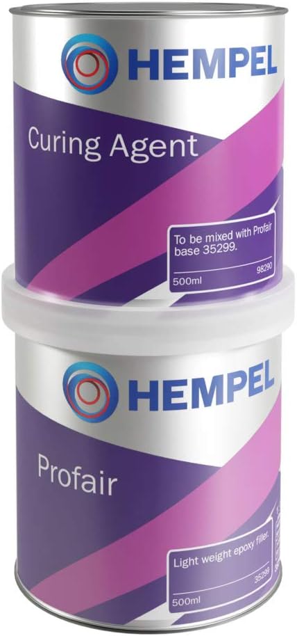 Hempel Marine Grade Epoxy Filler (Profair) - 1 Litre - Boat Filler