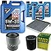 Produktbild QR-PARTS 69322650 Filter Set Inspektionspaket 8 Liter Liqui Moly Motoröl Longtime High Tech 5W-30 MANN-FILTER Innenraumfilter Luftfilter Ölfilter