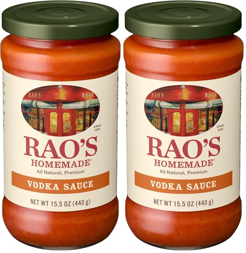 Image of Rao's Homemade Vodka Sauce Made with Italian Tomatoes, 15.5 oz (Pack of 2)