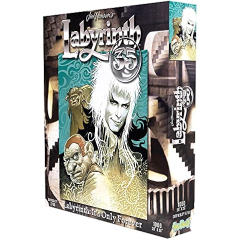 Toy Vault Labyrinth: It's Only Forever 1000-Piece Jigsaw Puzzle Based on The Classic Labyrinth Movie by Jim Henson Productions Cover
