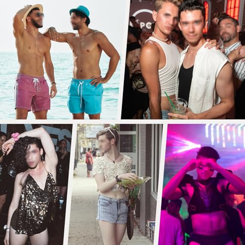 Mens Tank Top 2 Pieces Underwear Lace Panties Bikini Set Crop Tops Sexy Bra Swimsuit 7