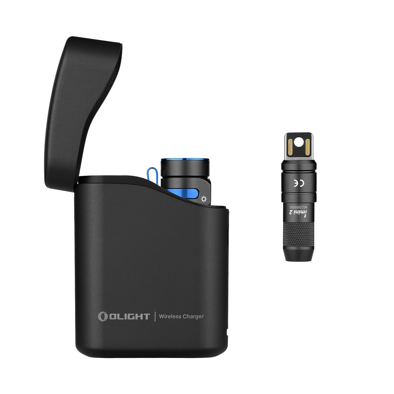 OLIGHT Baton4 Premium Edition EDC Flashlight Bundle with IMINI2