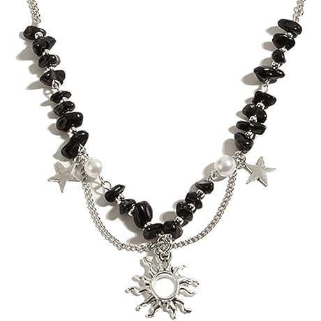 Natural Stone Healing Necklace - The Healing Sun