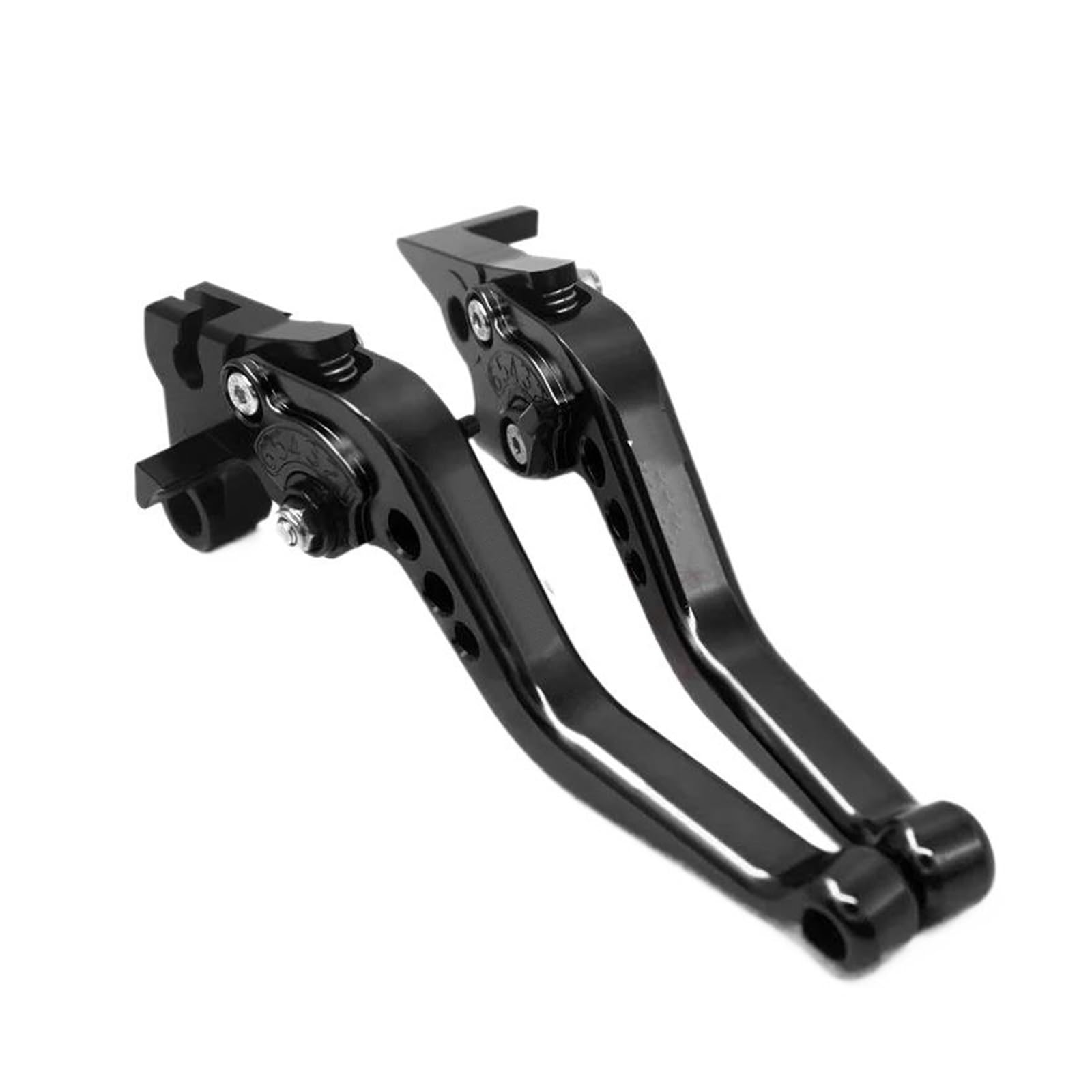 PBPLZWVWA Handlebar Levers for Grom for MSX125 for MSX 125 2014-2021 Motorcycle Aluminum Short Brake Clutch Levers Motorcycle Clutch Brake Lever(Blcak)