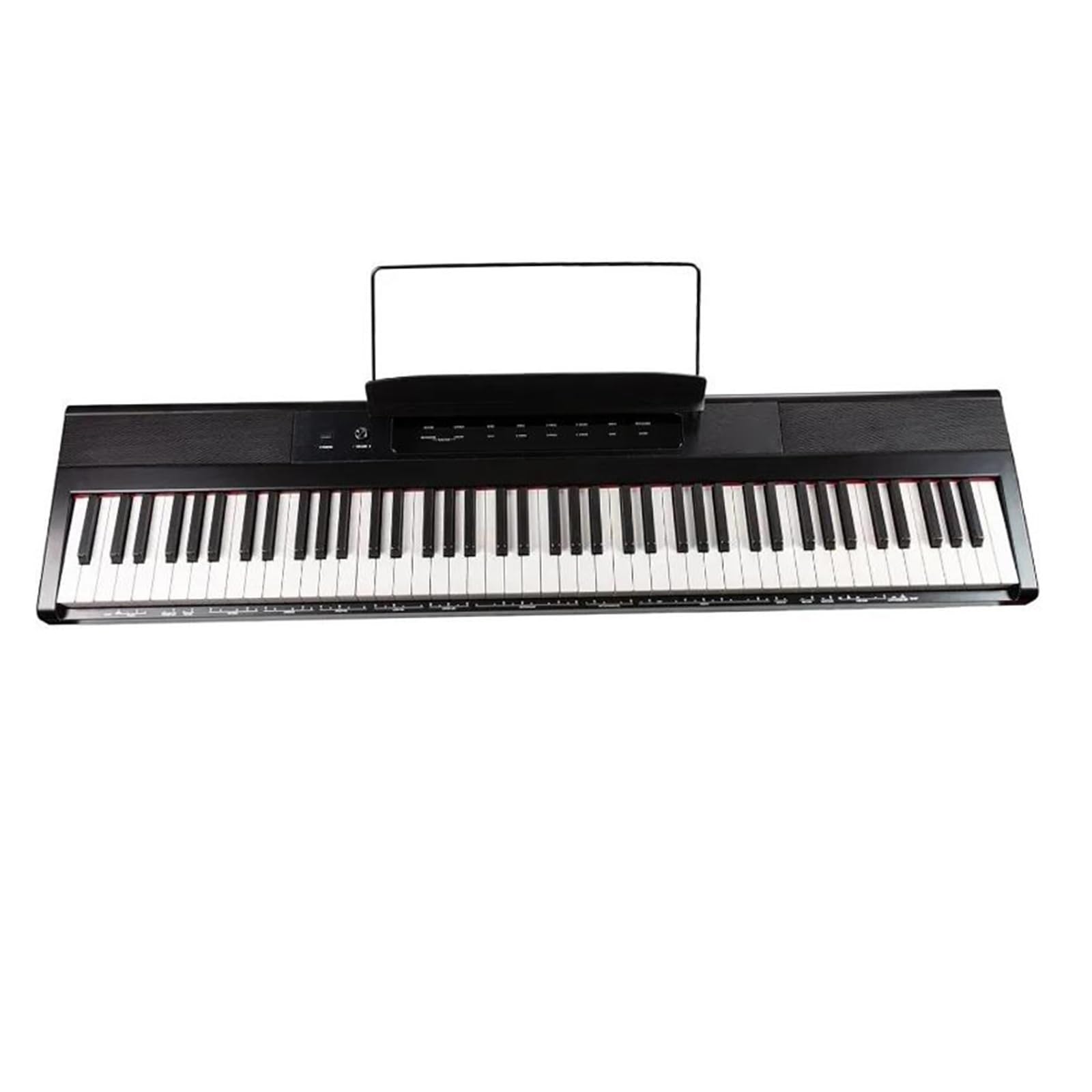 Pianino Elektroniczne 88 Klawiszowe Pianino Elektroniczne Z Klawiaturą Cyfrową I Pełnowymiarowym Półważonym Zasilaczem