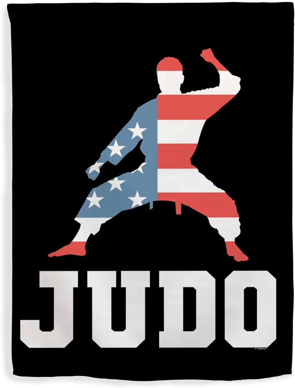 American Pride Summer Games Gifts USA Sports Taekwondo Double Sided 28x40 House Flag