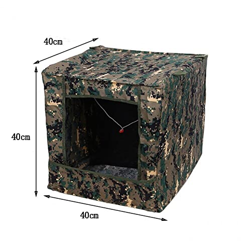 Boîte de pratique pliable pour lance-pierre avec cible intégrée - 3