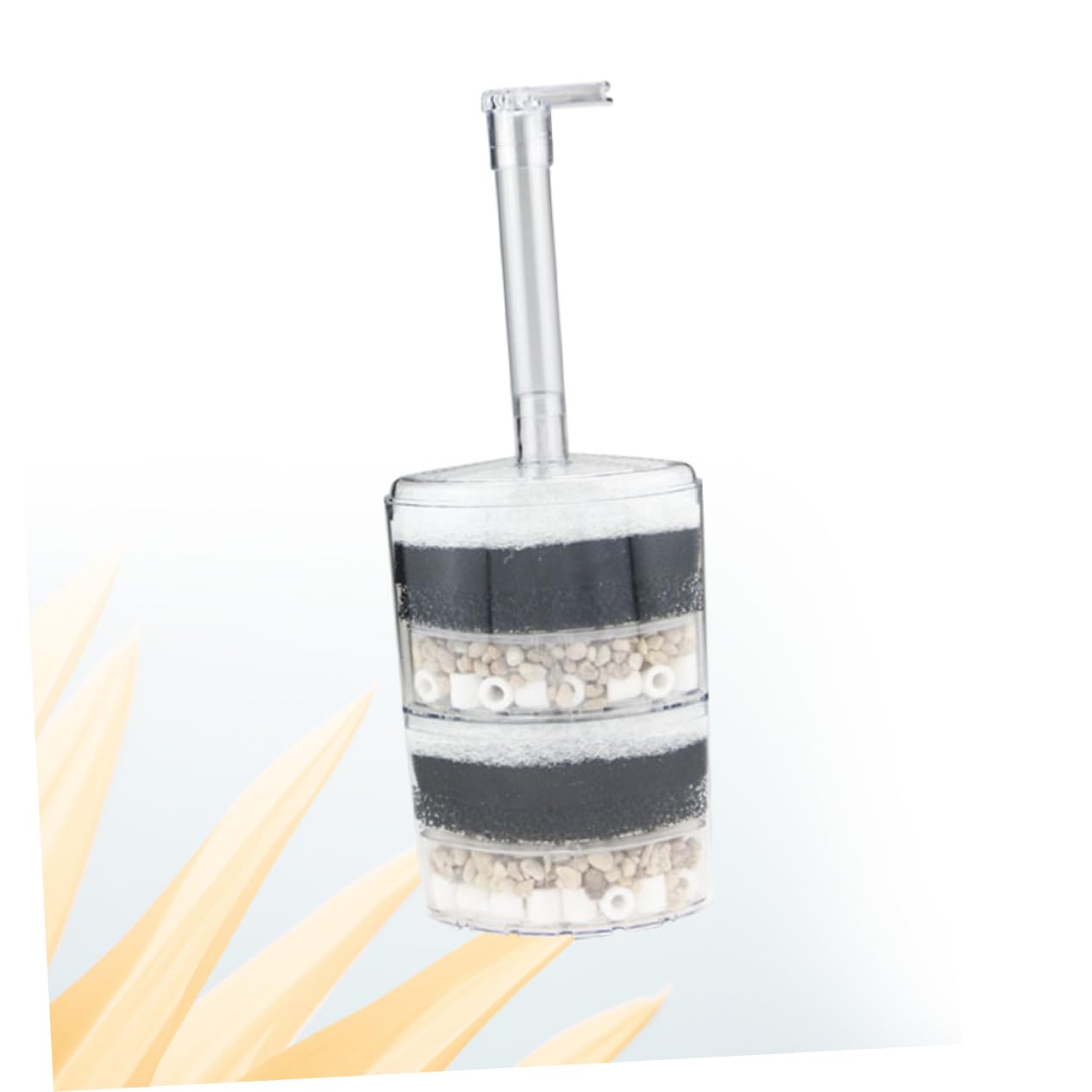 BESPORTBLE Filtro de Acuario filtrar colador Filtro de Esquina del Acuario Filtro de pecera Filtro Multicapa Mini Equipo