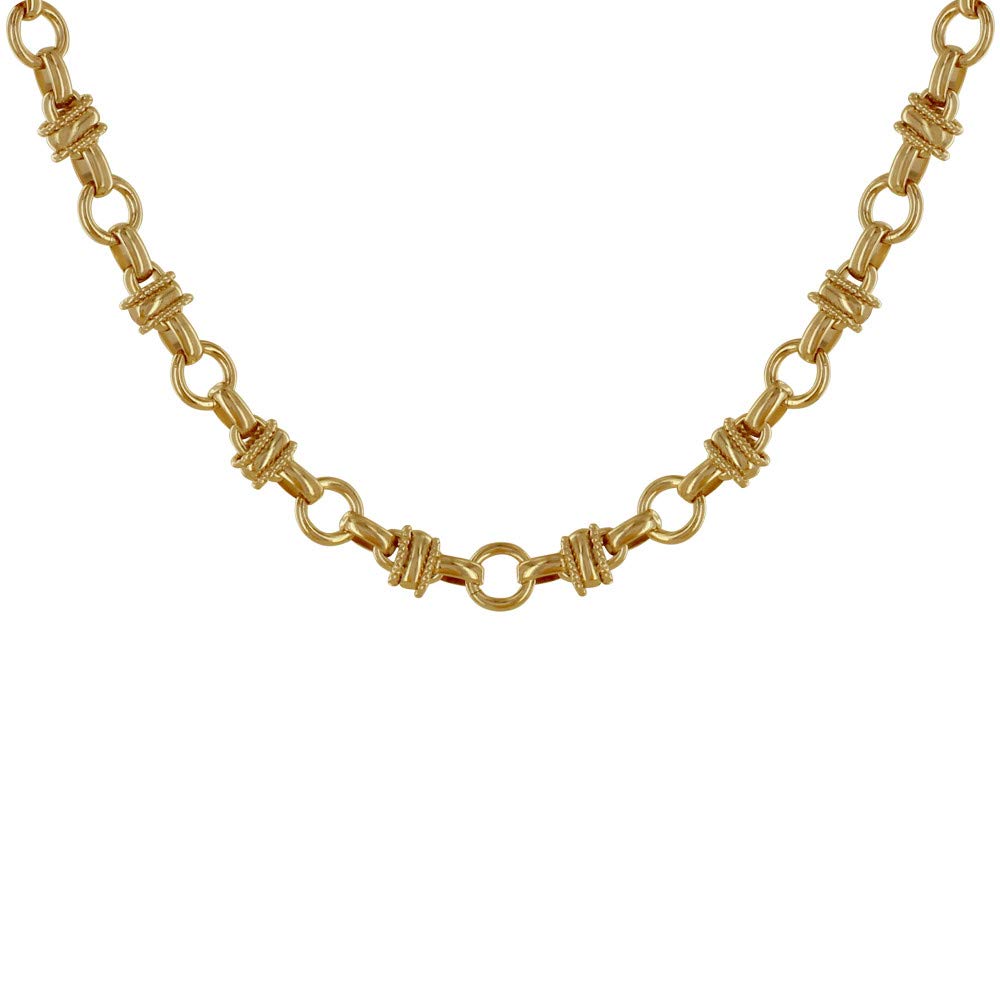 LES POULETTES BIJOUX - Collana Placcato Oro Cerchio : Stéphanie Ducauroix