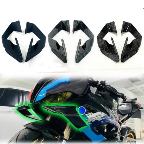 Kit d'ailes fixes pour BMW S1000RR 2019-2022 aile bec carbone