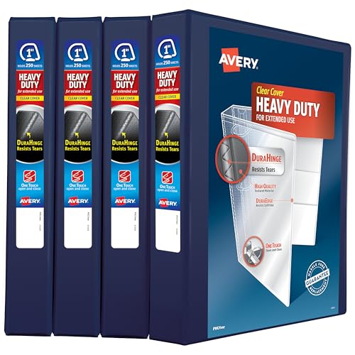 Avery Heavy Duty View 3 Ring Binder, 1