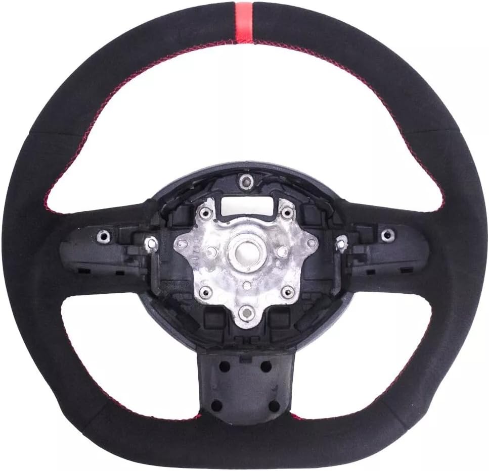 Whole Suede Steering Wheel compatible with 2007-13 Mini Cooper R55 R56 R58 R59 S