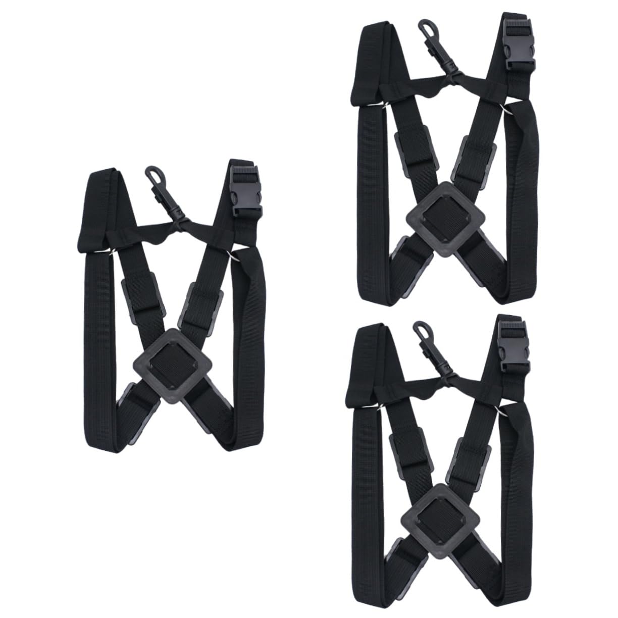ibasenice 3pezzi Tracolla Per Sassofono Professionale Regolabile Con Gancio Antiscivolo Comfort e Stabilità Per Musicisti Design Ergonomico Per Dolori Spalle e Collo